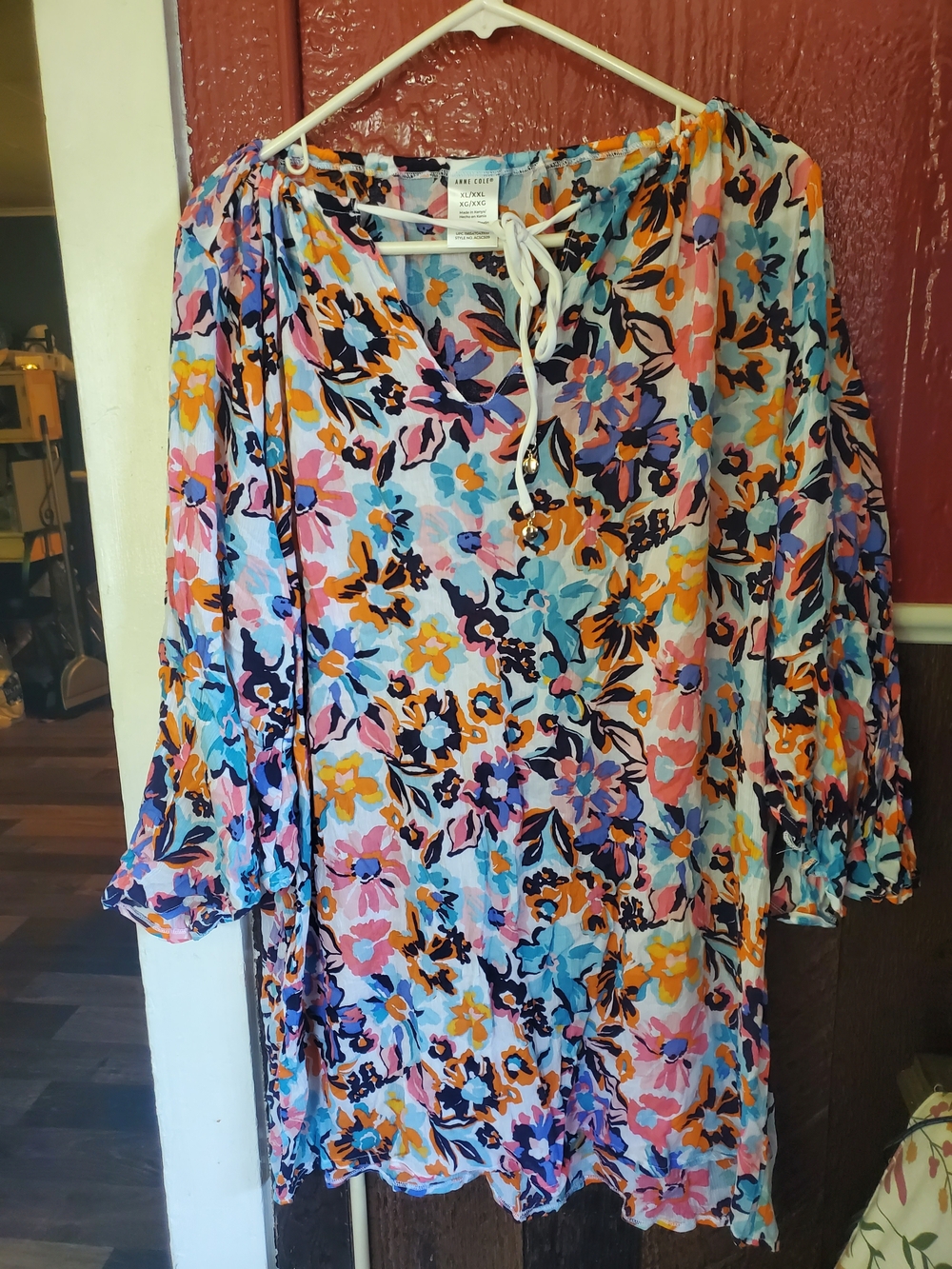 NWOT Anne Cole Swim Cover Up in Multicolor Size XL/XXL